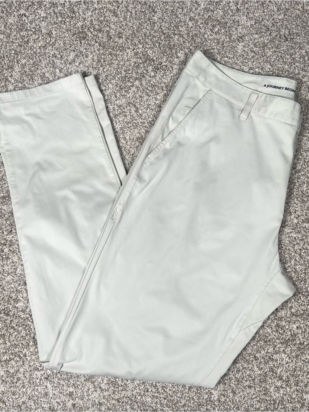 Rhone Commuter Pants Mens 34 Khaki Slim Fit Chino Golf Stretch Preppy Casual